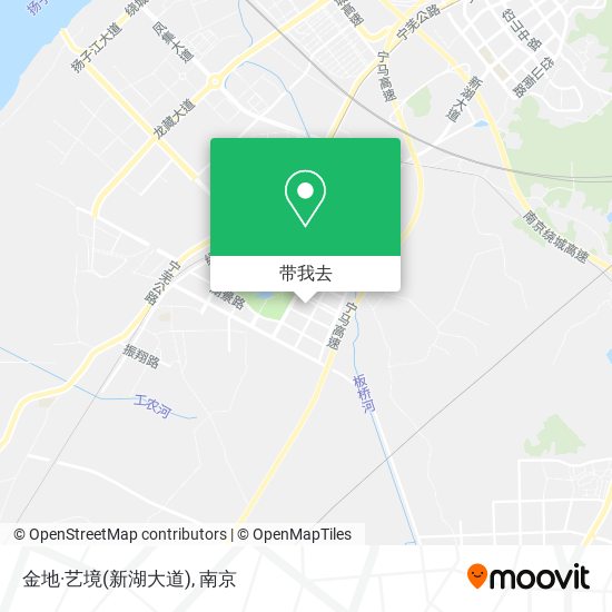 金地·艺境(新湖大道)地图