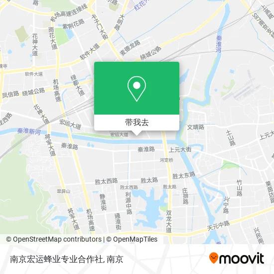 南京宏运蜂业专业合作社地图