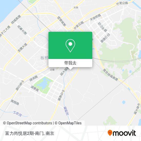 富力尚悦居2期-南门地图
