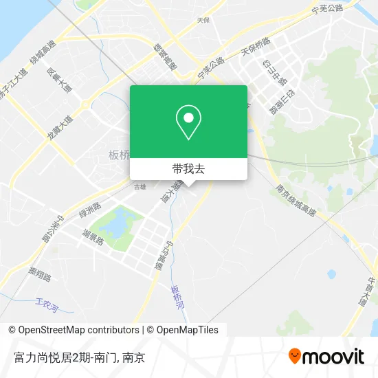 富力尚悦居2期-南门地图