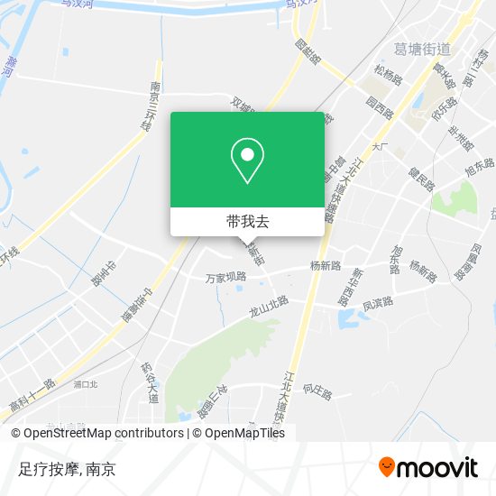 足疗按摩地图