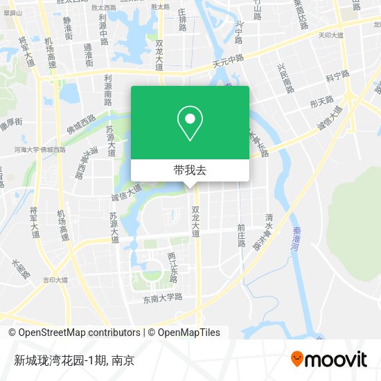 新城珑湾花园-1期地图