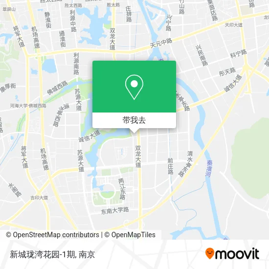 新城珑湾花园-1期地图