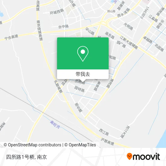 四所路1号桥地图