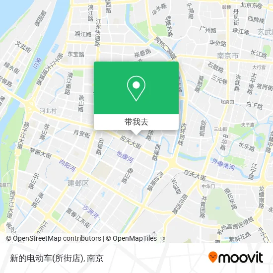 新的电动车(所街店)地图