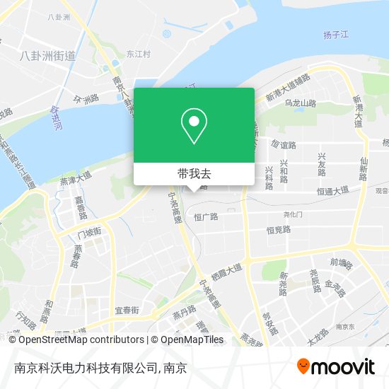 南京科沃电力科技有限公司地图