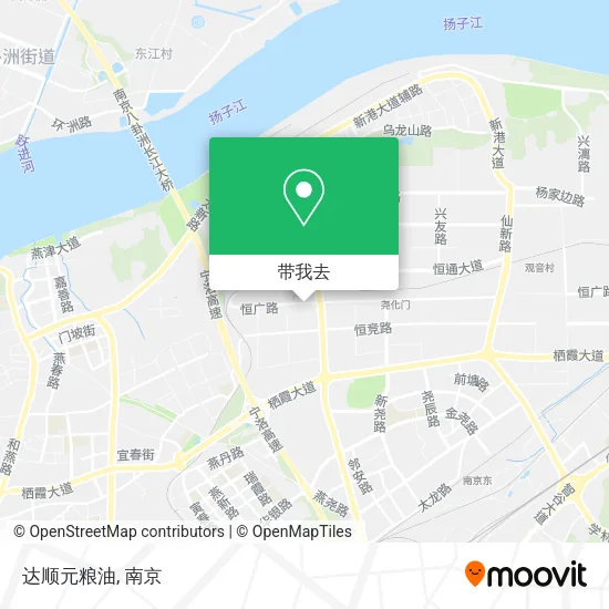 达顺元粮油地图