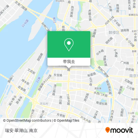 瑞安·翠湖山地图