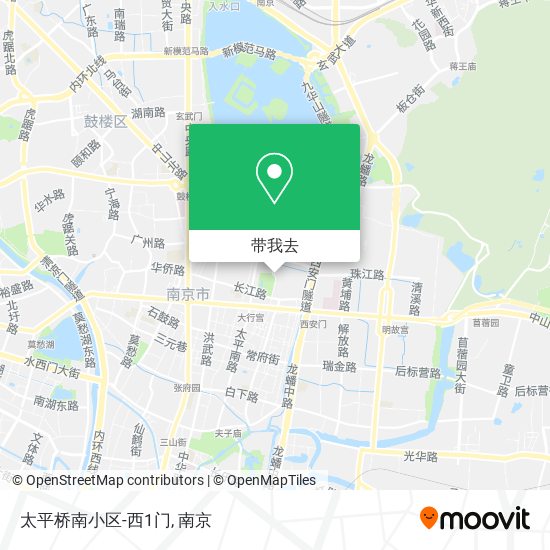 太平桥南小区-西1门地图
