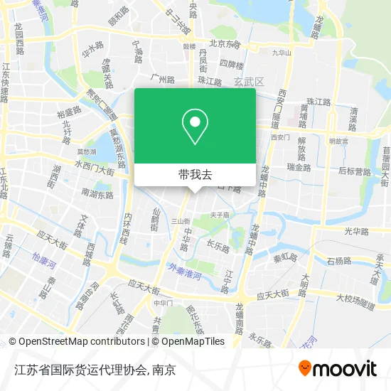 江苏省国际货运代理协会地图