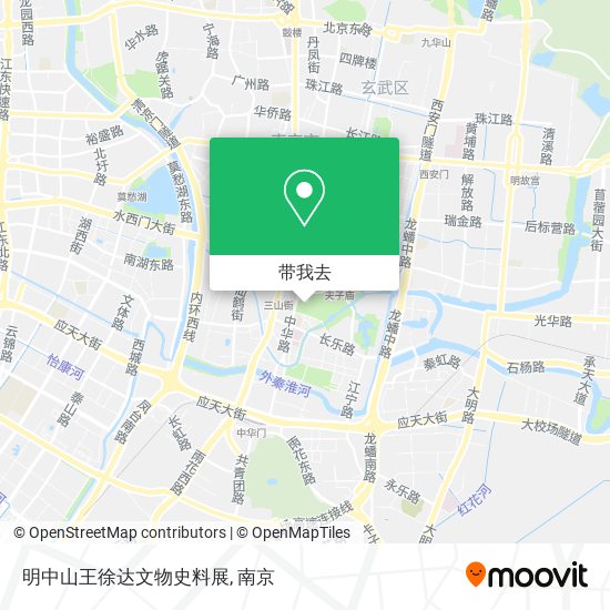 明中山王徐达文物史料展地图