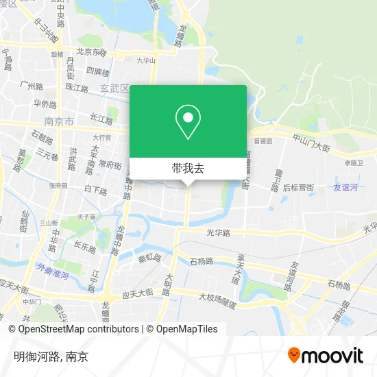 明御河路地图