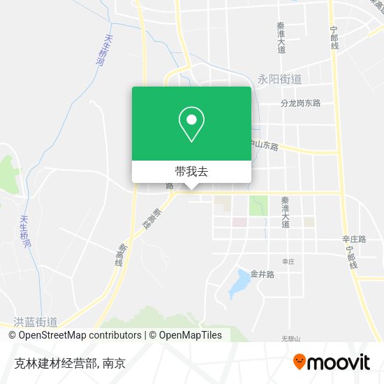 克林建材经营部地图