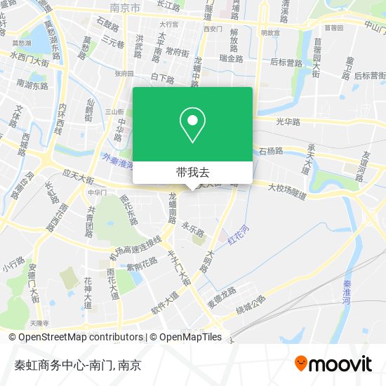 秦虹商务中心-南门地图