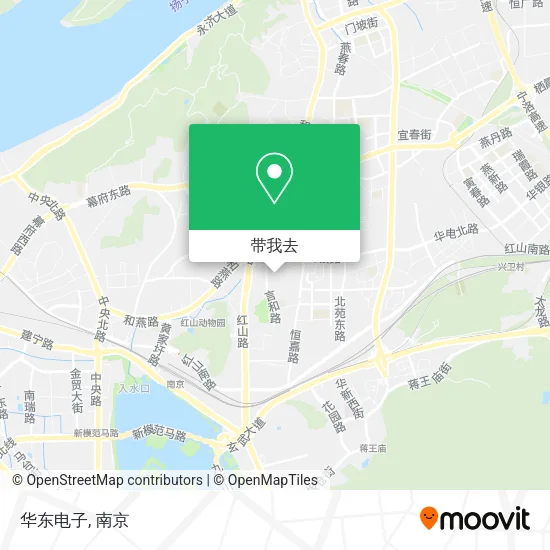 华东电子地图