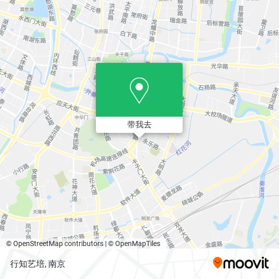 行知艺培地图