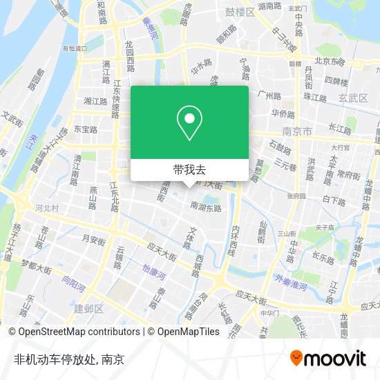 非机动车停放处地图