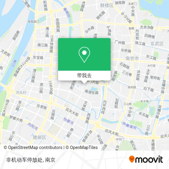 非机动车停放处地图