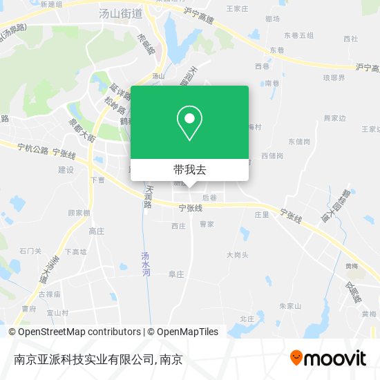 南京亚派科技实业有限公司地图