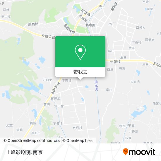 上峰影剧院地图