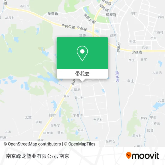 南京峰龙塑业有限公司地图