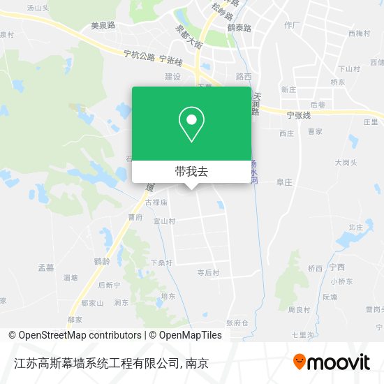 江苏高斯幕墙系统工程有限公司地图