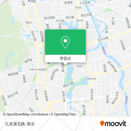 九龙湖北路地图