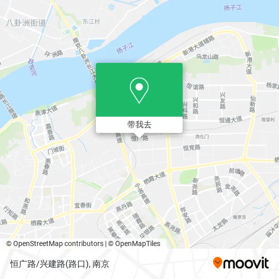 恒广路/兴建路(路口)地图