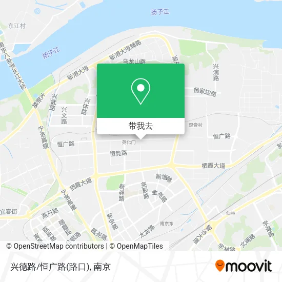 兴德路/恒广路(路口)地图