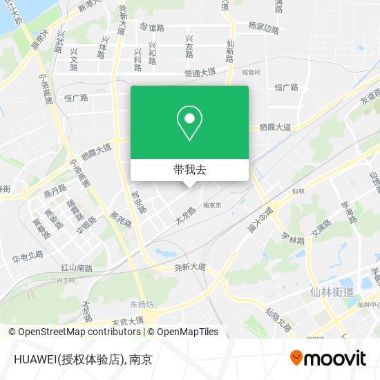 HUAWEI(授权体验店)地图