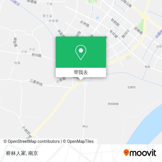 桥林人家地图