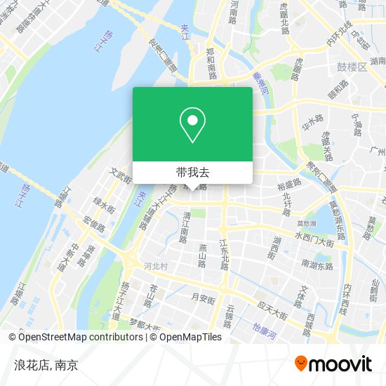 浪花店地图