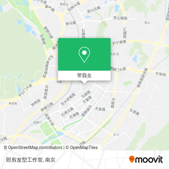 郎剪发型工作室地图
