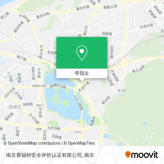 南京赛福特安全评价认证有限公司地图
