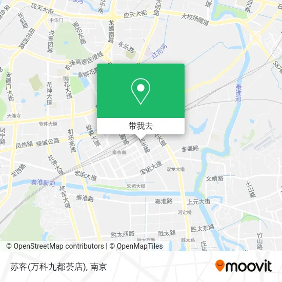 苏客(万科九都荟店)地图