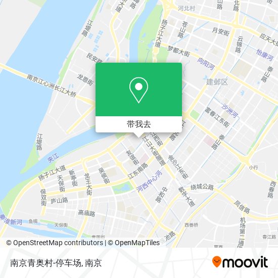 南京青奥村-停车场地图