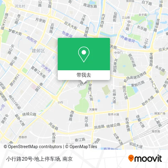 小行路20号-地上停车场地图