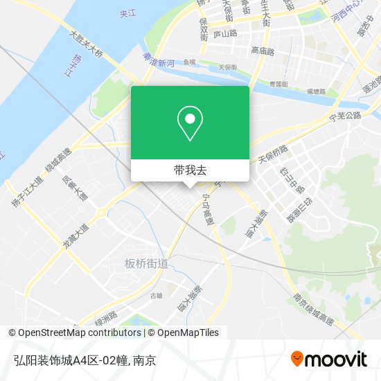 弘阳装饰城A4区-02幢地图