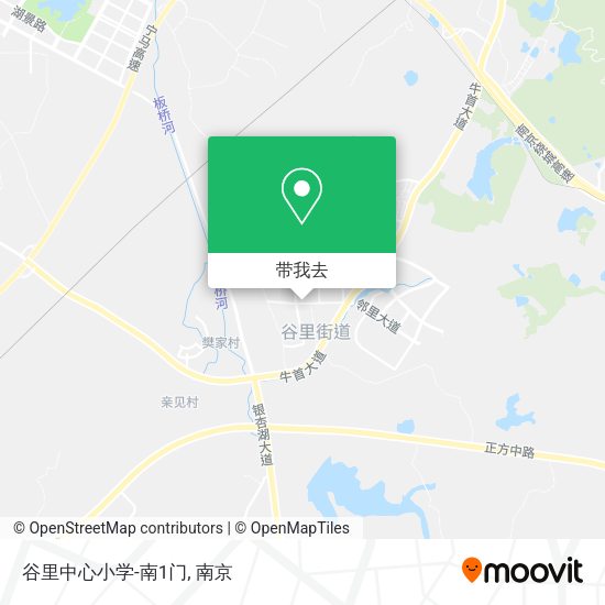 谷里中心小学-南1门地图