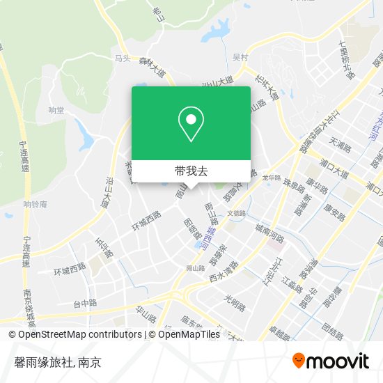 馨雨缘旅社地图