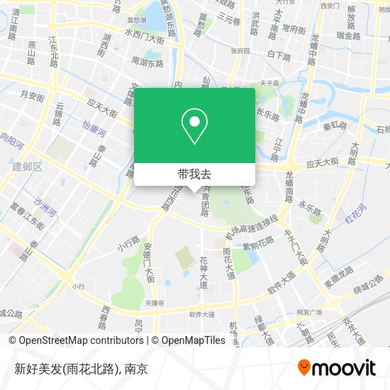 新好美发(雨花北路)地图