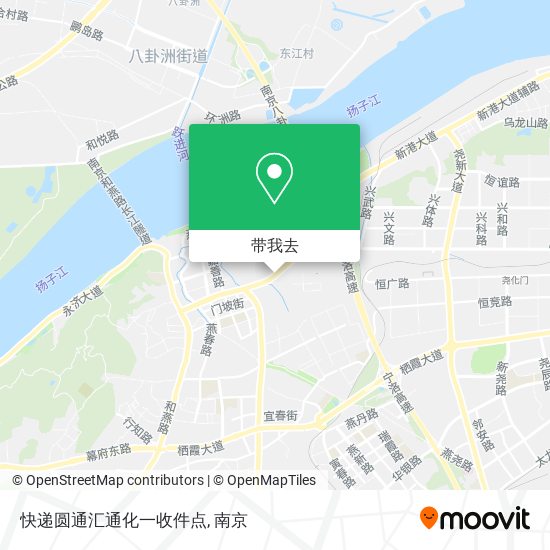 快递圆通汇通化一收件点地图