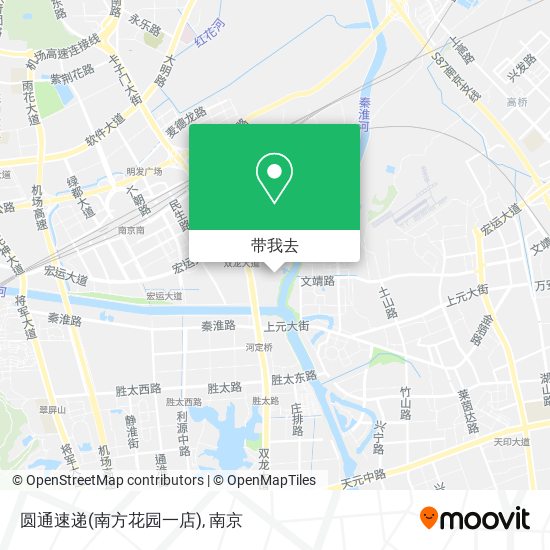 圆通速递(南方花园一店)地图