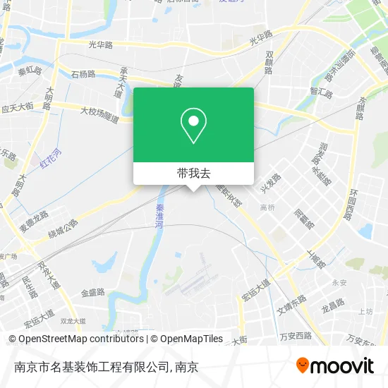 南京市名基装饰工程有限公司地图