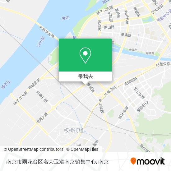 南京市雨花台区名荣卫浴南京销售中心地图