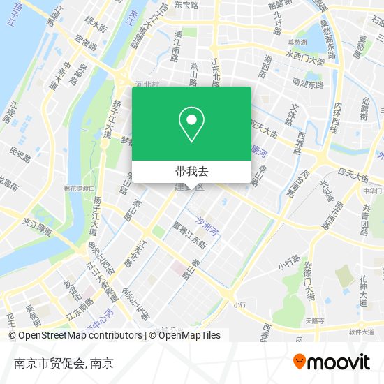 南京市贸促会地图