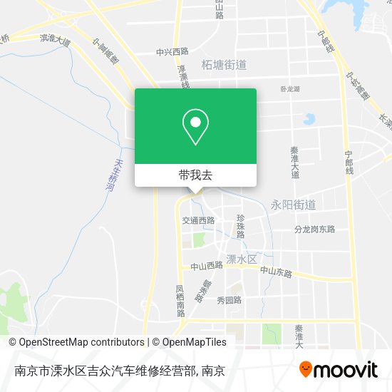 南京市溧水区吉众汽车维修经营部地图