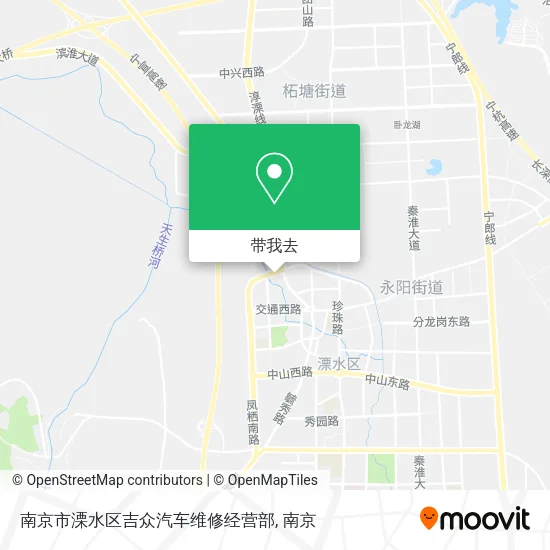 南京市溧水区吉众汽车维修经营部地图