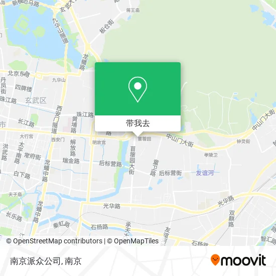 南京派众公司地图