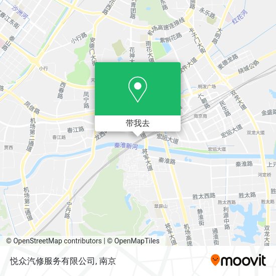 悦众汽修服务有限公司地图